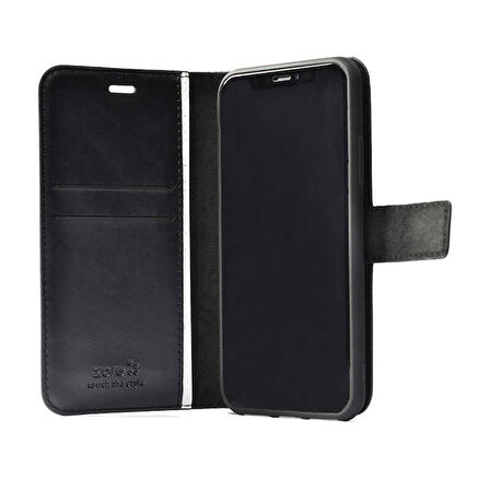 iPhone 14 Plus Uyumlu Zore Kar Deluxe Kılıflı Kılıf-Siyah