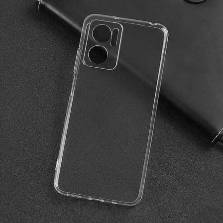 Xiaomi Redmi Note 11E Kılıf Kamera Korumalı Şeffaf Kalın Üstün Koruma Silikon Novatech