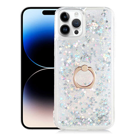 iPhone 14 Pro Max Uyumlu Zore Milce Kılıf-Gümüş
