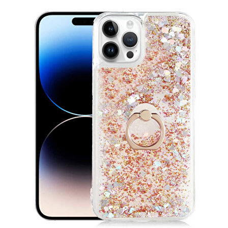 iPhone 14 Pro Uyumlu Zore Milce Kapak-Gold