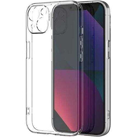 iPhone 14 Plus Uyumlu Şeffaf Sert PC Zore Vayt Kılıf-Renksiz