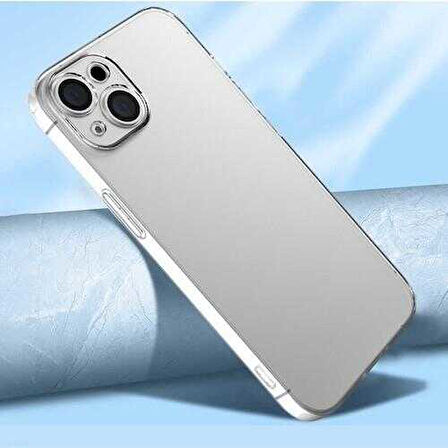 iPhone 14 Plus Uyumlu Şeffaf Sert PC Zore Vayt Kılıf-Renksiz