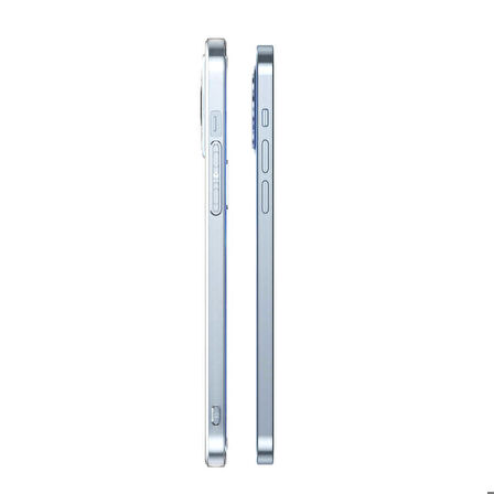 iPhone 13 Pro Uyumlu Kamera Korumalı Magsafe Sert PC Zore Porto Kapak-Renksiz