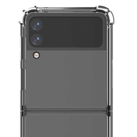 Galaxy Z Flip 3 Kılıf Darbe Önleyici Anti Shock Özellikli Kamera Korumalı Silikon Novatech