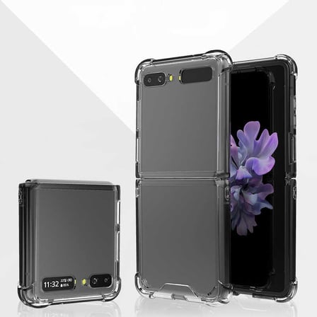 Galaxy Z Flip 4 Kılıf Darbe Önleyici Anti Shock Özellikli Kamera Korumalı Silikon Novatech