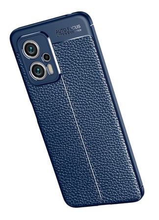 Xiaomi Poco X4 GT Kılıf OMSY Niss Silikon Kapak-Lacivert