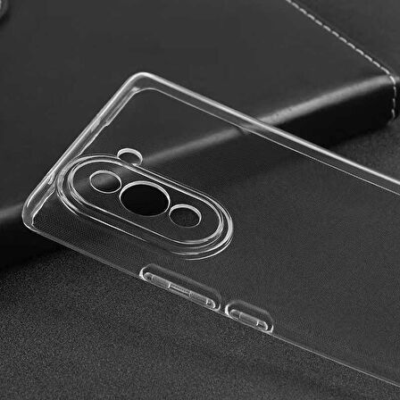 Huawei Nova 10 Kılıf Zore Süper Silikon Kapak-Renksiz