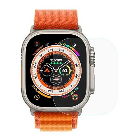 Apple Watch Uyumlu Ultra 49mm Zore Narr Tpu Body Ekran Koruyucu 