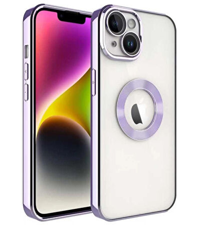 iPhone 14 Pro Kılıf Kamera Korumalı Logo Gösteren Omega Kapak