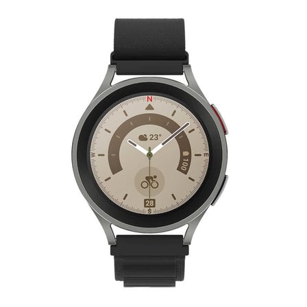 Huawei GT2 46mm Uyumlu KRD-74 22mm Hasır Zore Kordon-Beyaz