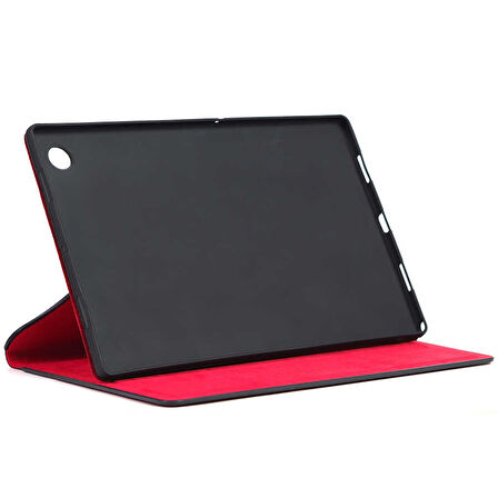 Lenovo Tab M8  Uyumlu ​ALT Fest Dönebilen Standlı Kılıf-Lila