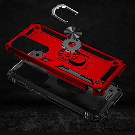 Xiaomi Mi 12T Kılıf Zore Vega Kapak-Mavi