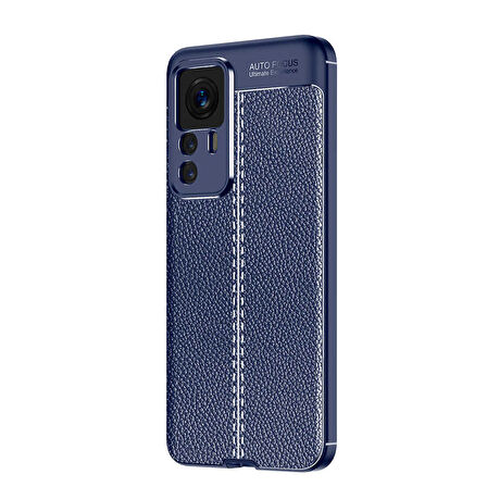 Xiaomi Mi 12T Pro Kılıf Zore Niss Silikon Kapak-Lacivert