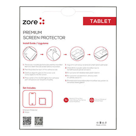 Lenovo Tab M10 Plus TB-125F - TB-128F 3. Jenerasyon Uyumlu ​ARTH Tablet Blue Nano Ekran Koruyucu-Renk