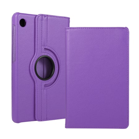 Lenovo Tab M10 TB-328F 3. Jenerasyon  Uyumlu ​ALT Dönebilen Standlı Kılıf-Mor