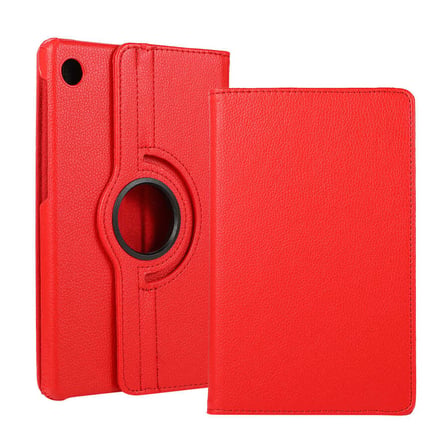 Lenovo Tab M10 Plus TBTB-128F 3. Jenerasyon  Uyumlu ​FRMS Dönebilen Standlı Kılıf-Kırmızı