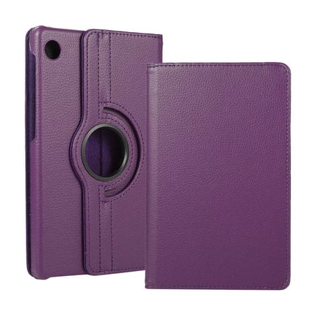 Lenovo Tab M10 Plus TBTB-128F 3. Jenerasyon  Uyumlu ​ALT Dönebilen Standlı Kılıf-Mor