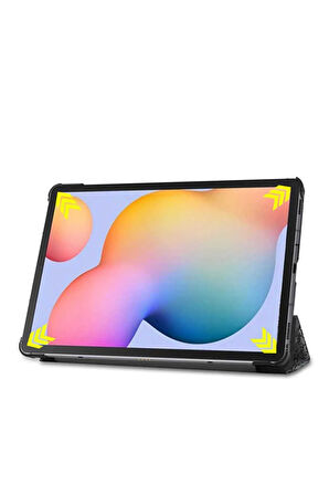 Lenovo Tab M10 Tb-328f 3. Jenerasyon Smart Cover Standlı 1-1 Kılıf-mavi