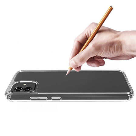 Galaxy A04 Uyumlu Zore 2mm Anti Shock Silikon-Renksiz