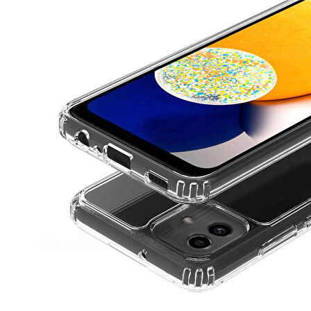 Galaxy A04 Uyumlu Zore 2mm Anti Shock Silikon-Renksiz