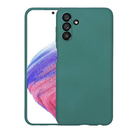 Galaxy A04S Uyumlu Zore Mara Lansman Kapak-Koyu Yeşil