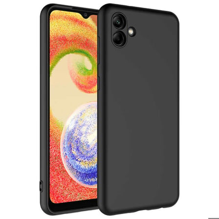 Galaxy A04 Uyumlu Zore Mara Lansman Kapak-Siyah