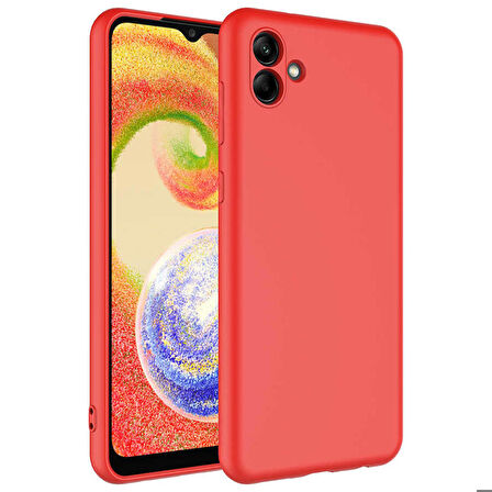 Galaxy A04 Uyumlu Zore Mara Lansman Kapak-Kırmızı