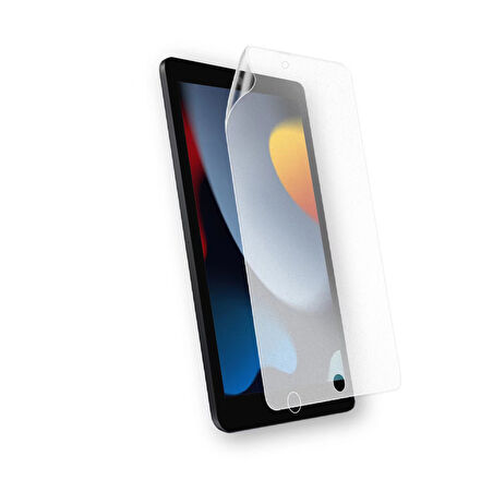 iPad 10.2 (8.Nesil) Kağıt Hisli Mat Uyumlu Davin Paper Like Tablet Ekran Koruyucu-Renksiz