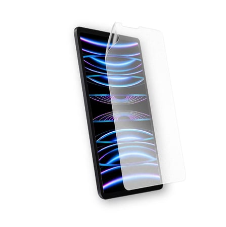 iPad Pro 12.9 2021 (5.Nesil) Kağıt Hisli Mat Uyumlu Davin Paper Like Tablet Ekran Koruyucu-Renksiz