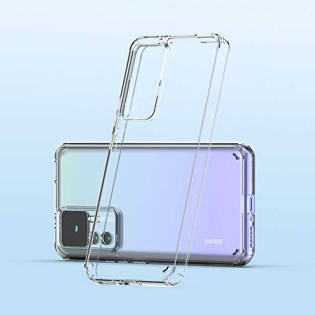 Xiaomi Mi 12T Kılıf Zore Coss Kapak-Renksiz