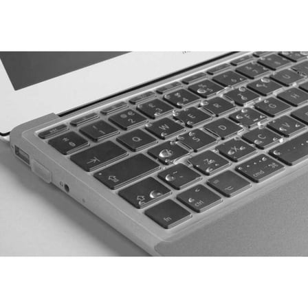 Apple Macbook 13'3 Pro 2020 A2338 Zore Klavye Koruyucu Şeffaf Silikon Ped