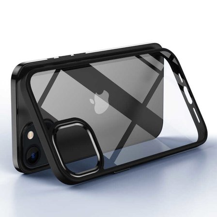 iPhone 11 Uyumlu Zore Krom Kılıf-Lavendery Gray