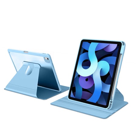 iPad 11.Nesil 2025 Kılıf ​FRMS Nayn Dönebilen Standlı Kılıf - Koyu Yeşil