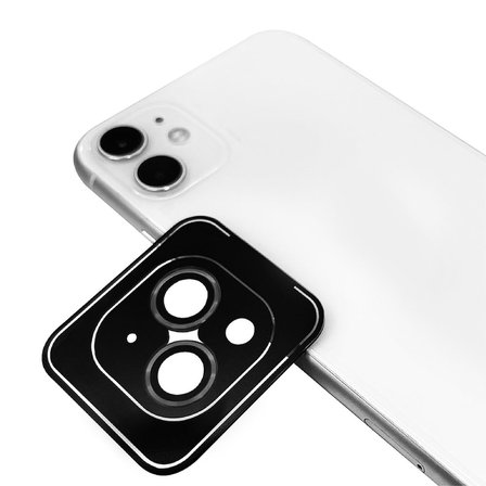 iPhone 11 Uyumlu ​MKST CL-09 Kamera Koruyucu-Koyu Gri