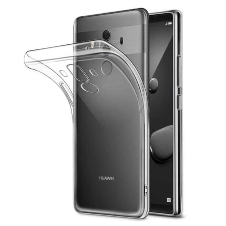 Huawei Mate 9 Kılıf Kamera Korumalı Şeffaf Kalın Üstün Koruma Silikon Novatech