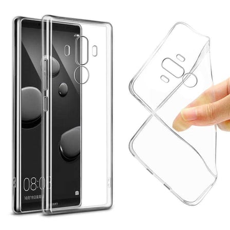 Huawei Mate 9 Kılıf Kamera Korumalı Şeffaf Kalın Üstün Koruma Silikon Novatech