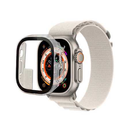 Watch Ultra 49mm NVTH Watch Gard 01 Kasa Ve Ekran Koruyucu - Renksiz
