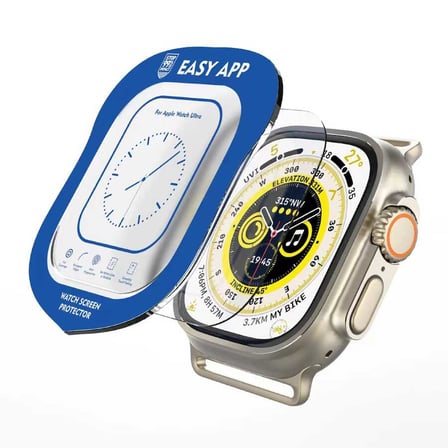 Watch Ultra 49mm NVTH Easy Cam Ekran Koruyucu - Renksiz