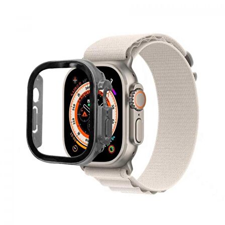 Apple Watch Uyumlu Ultra 49mm Sert PC Kasa Koruyucu Zore Watch Gard 22 