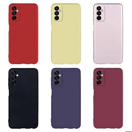 Galaxy M23 Uyumlu Zore Premier Silikon Kapak-Saks Mavi