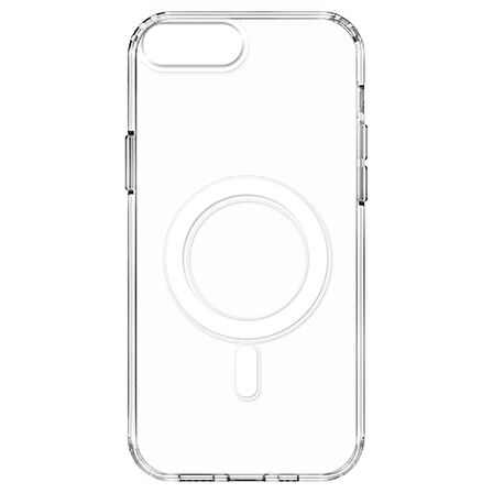 Apple iPhone 7 Plus Kılıf Şeffaf Sert PC Zore Embos Kapak