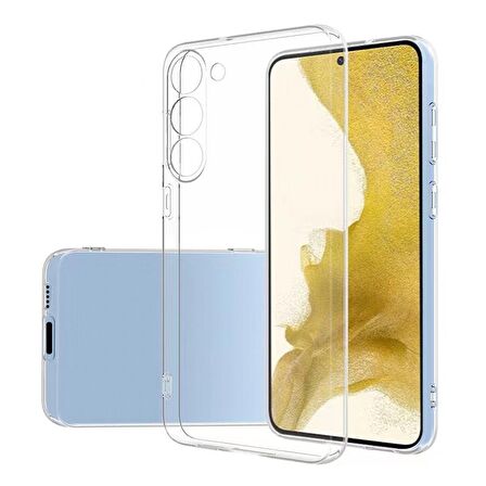 Galaxy S23 Uyumlu Zore Süper Silikon Kapak-Renksiz