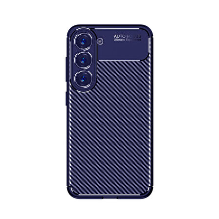 Galaxy S23 Plus Uyumlu Zore Negro Silikon Kapak-Lacivert