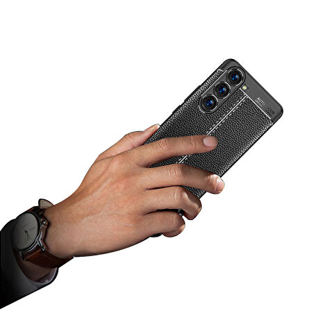 Galaxy S23 Plus Uyumlu Zore Niss Silikon Kılıf-Siyah