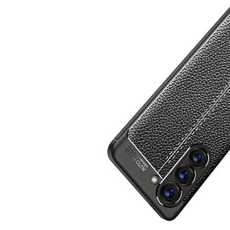 Galaxy S23 Plus Uyumlu Zore Niss Silikon Kılıf-Siyah