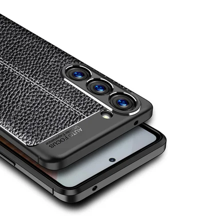 Galaxy S23 Plus Uyumlu NRTK Niss Silikon Kılıf-Lacivert