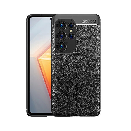 Galaxy S23 Ultra Uyumlu Zore Niss Silikon Kılıf-Siyah