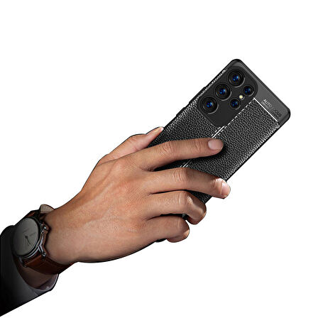 Galaxy S23 Ultra Uyumlu Zore Niss Silikon Kılıf-Lacivert