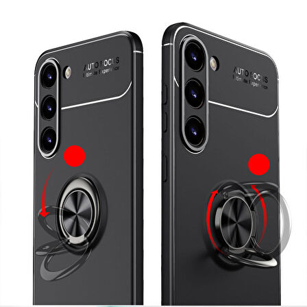 Galaxy S23 Uyumlu Zore Ravel Silikon Kapak-Mavi