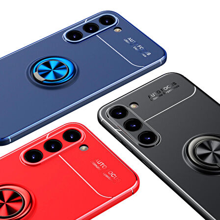 Galaxy S23 Uyumlu Zore Ravel Silikon Kapak-Mavi